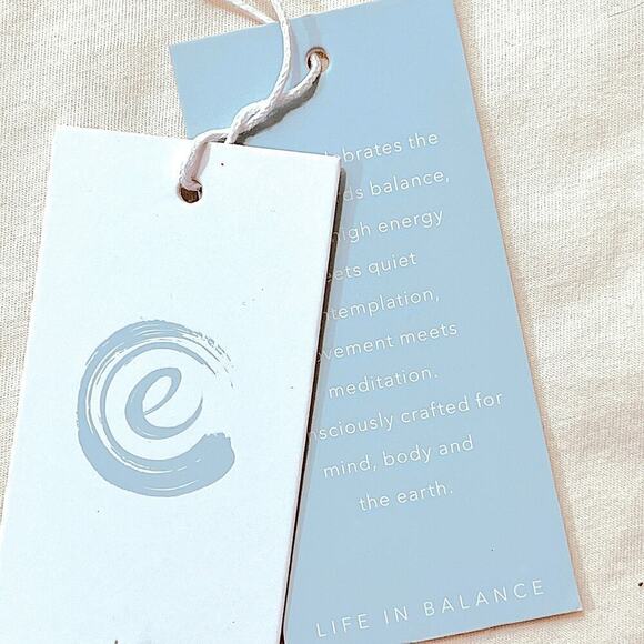 Johnny Was Calme Scoop Neck High-Low Cotton Tank Top Ivory Cream Womens Sz M NWT - Picture 5 of 7